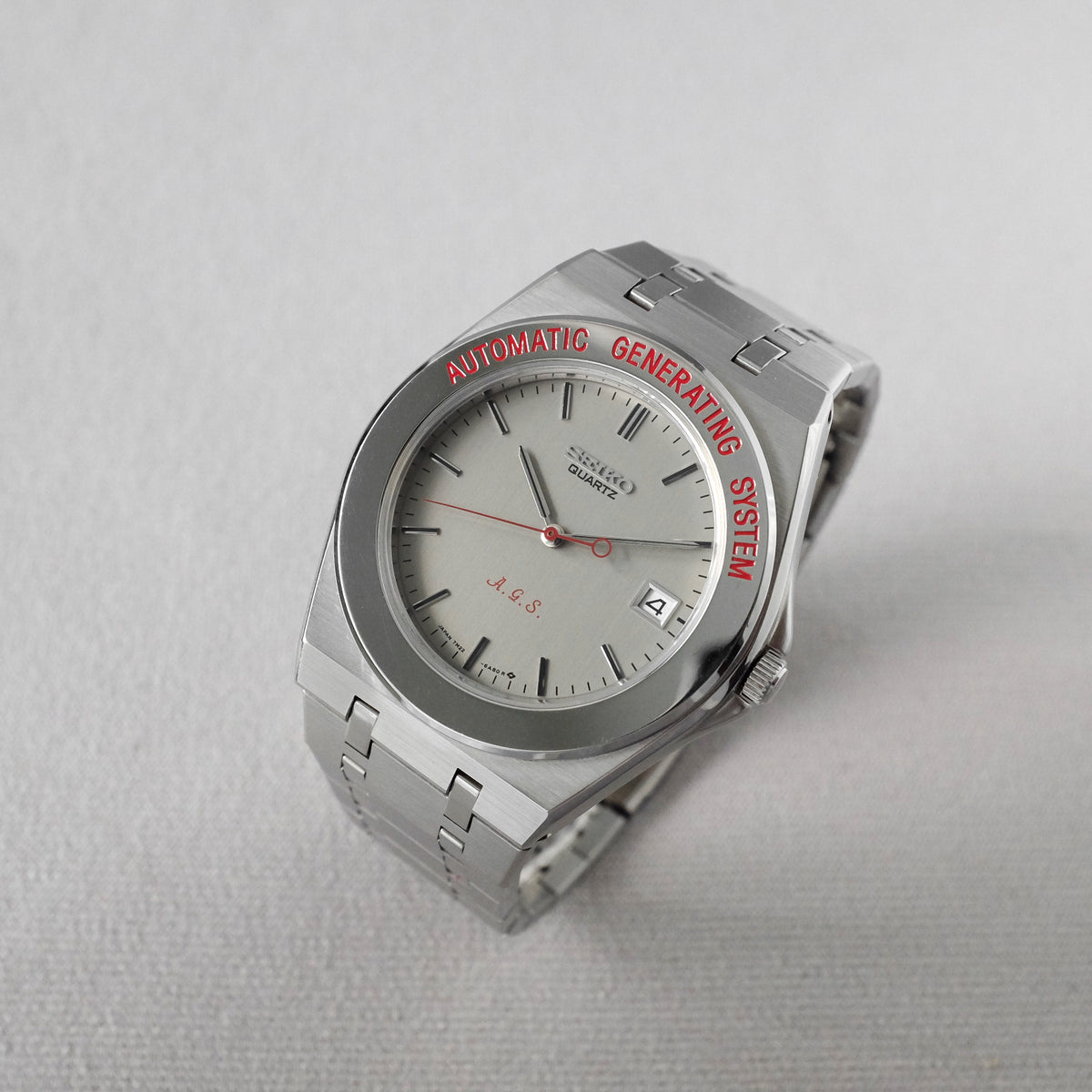 Seiko Automatic Generating System A.G.S 7M22 6A50 from 1988 Paleh