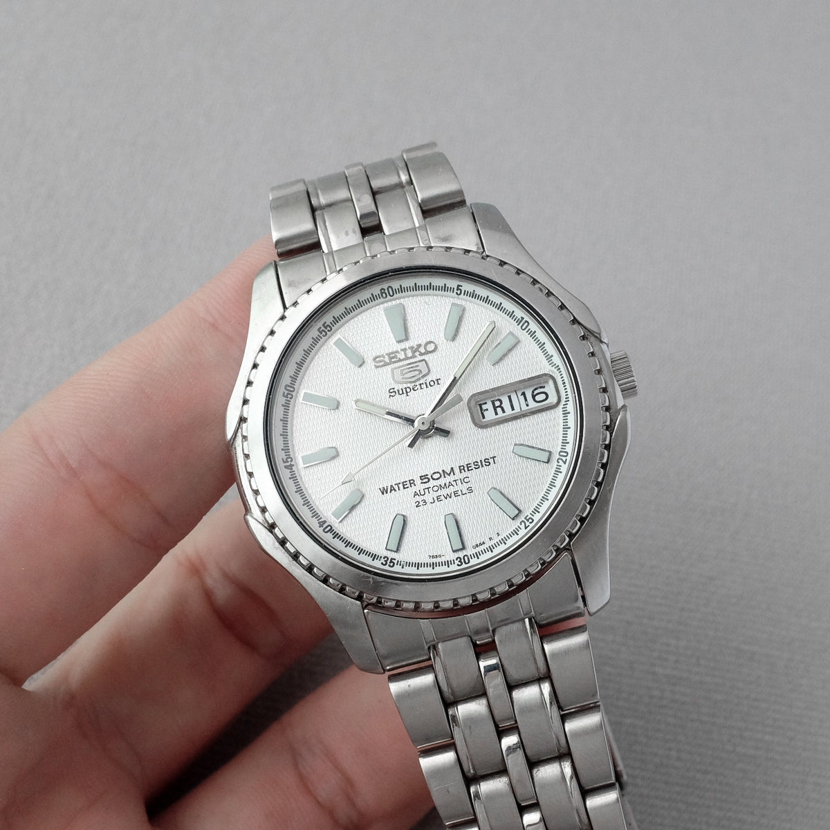 Seiko 5 Superior SKZ047 from 2001 – Paleh