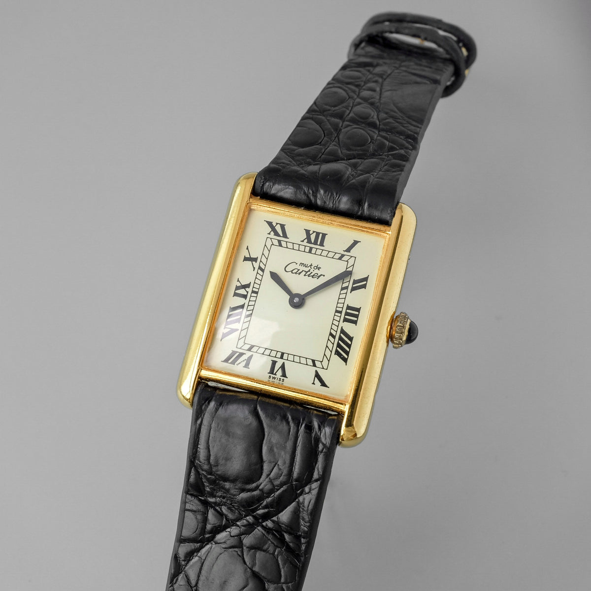 Cartier tank must de cartier best sale