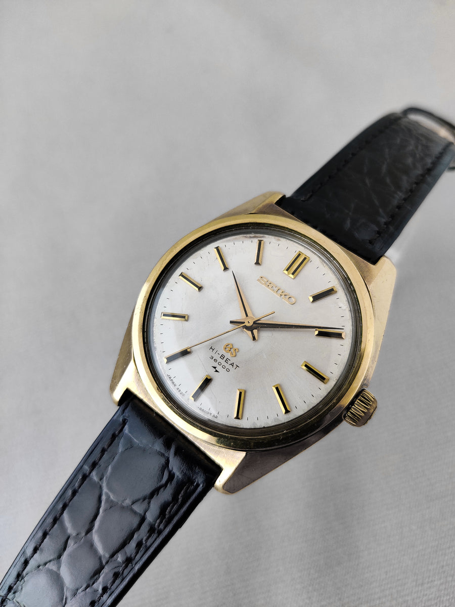Grand Seiko 4520-8000 from 1971 (Gold Cap) – Paleh
