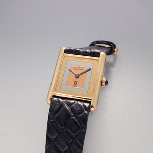 Must De Cartier Tank Circa 1970 (Trinity Dial)