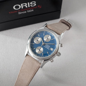 Oris 7415 Chronograph Circa 1990 (Box and Papers)