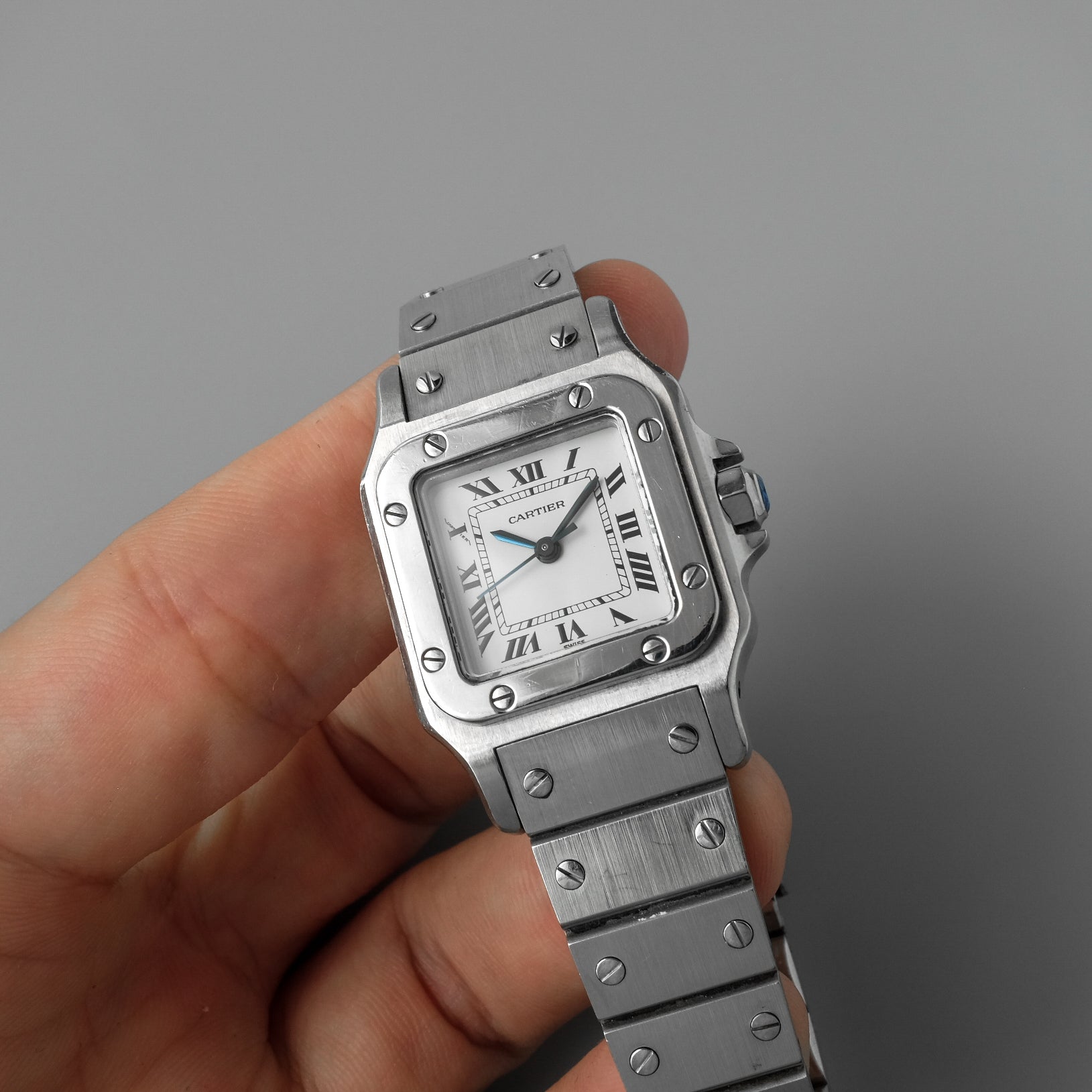 Cartier on sale santos automatic