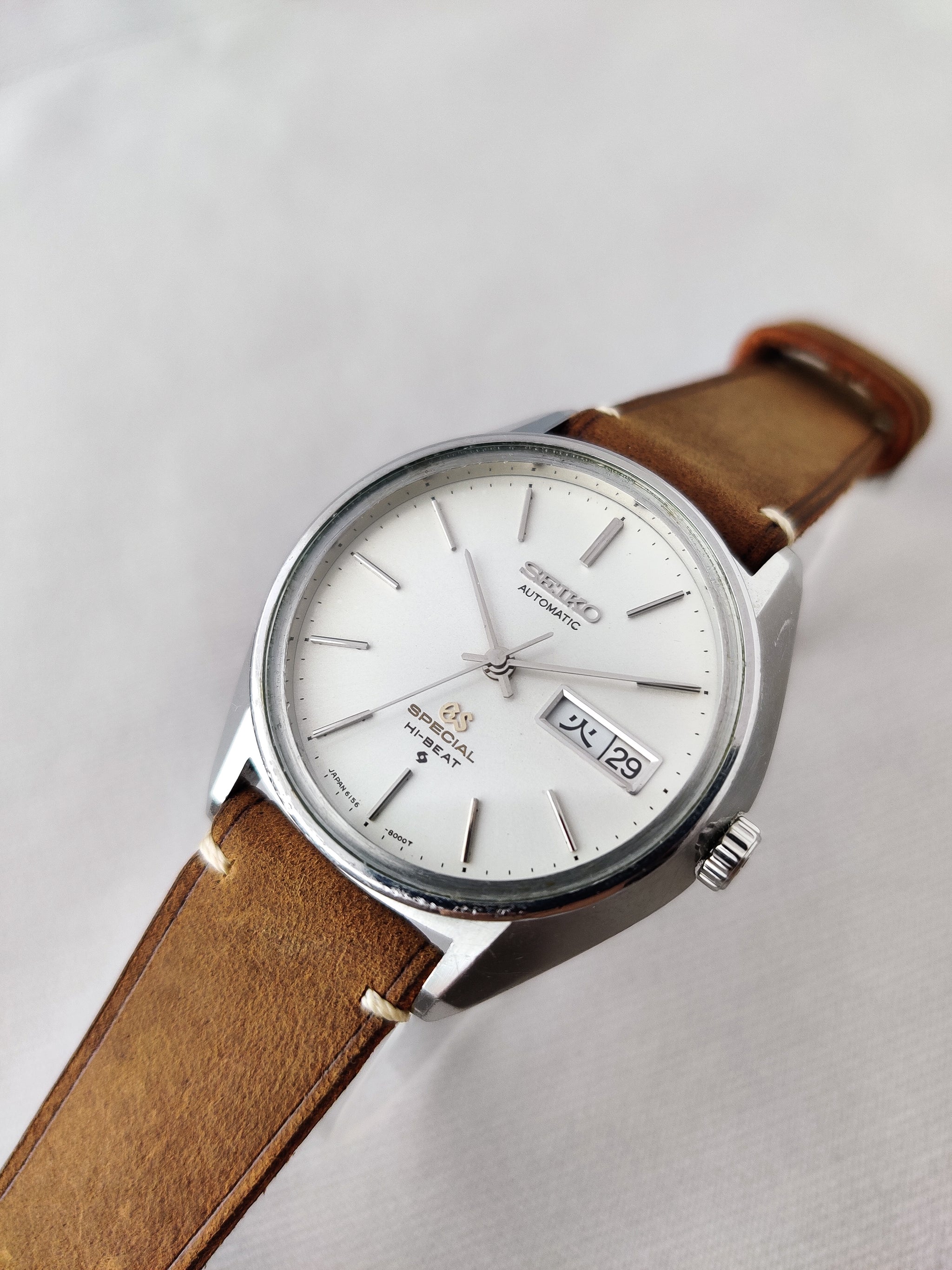 Grand Seiko Special 6156 8000 from 1971 Serviced Paleh