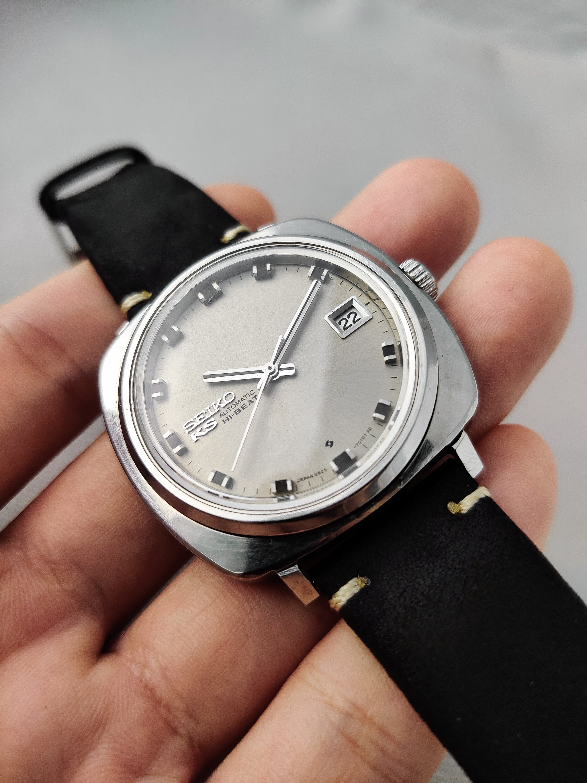 King Seiko 5625-7010 from 1968 (Serviced) – Paleh